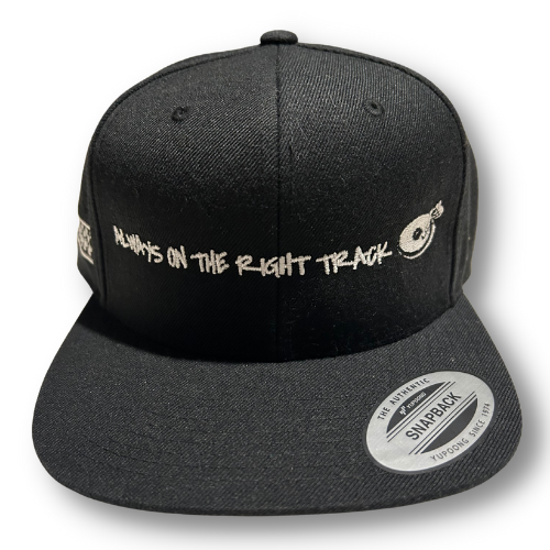 'ALWAYS ON THE RIGHT TRACK' Snap Back